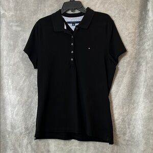 Women’s Black Polo Golf Shirt-Size XL